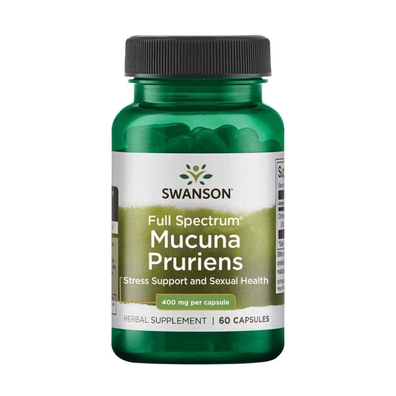 FULL SPECTRUM MUCUNA PRURIENS 400 MG 60 CAPSULAS - 1