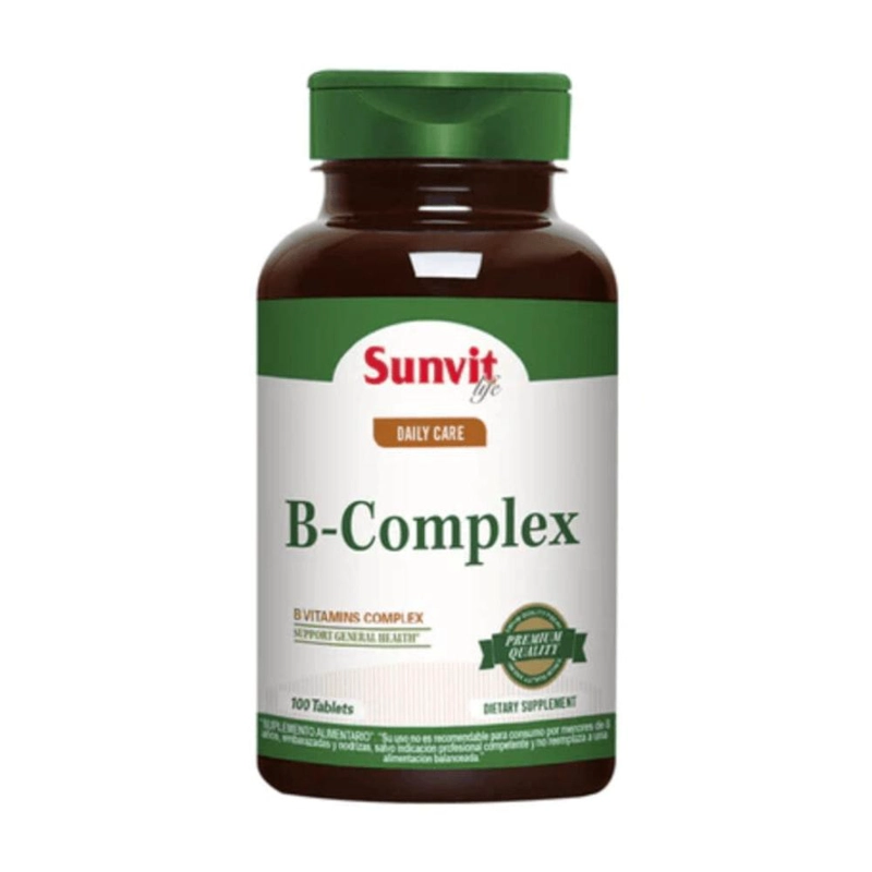 B-COMPLEX 100 TABLETAS - 1