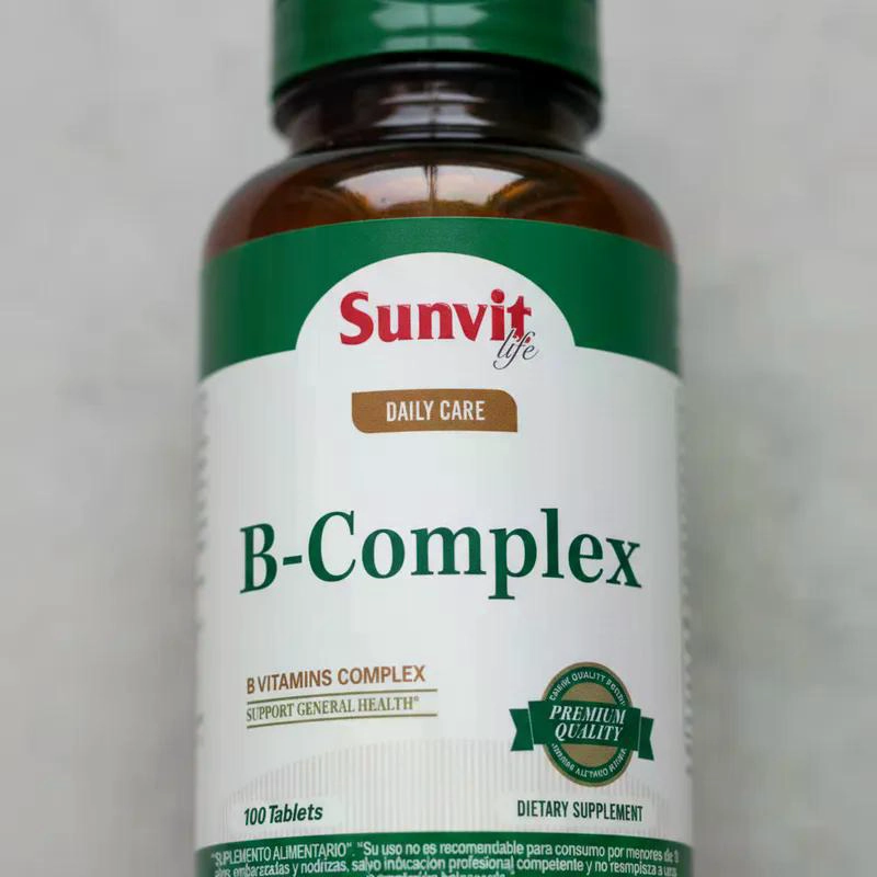 B-COMPLEX 100 TABLETAS - 4