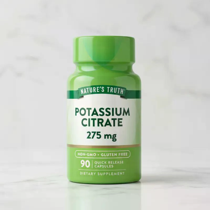 CITRATO DE POTASIO 275 MG 90 CAPSULAS - 3