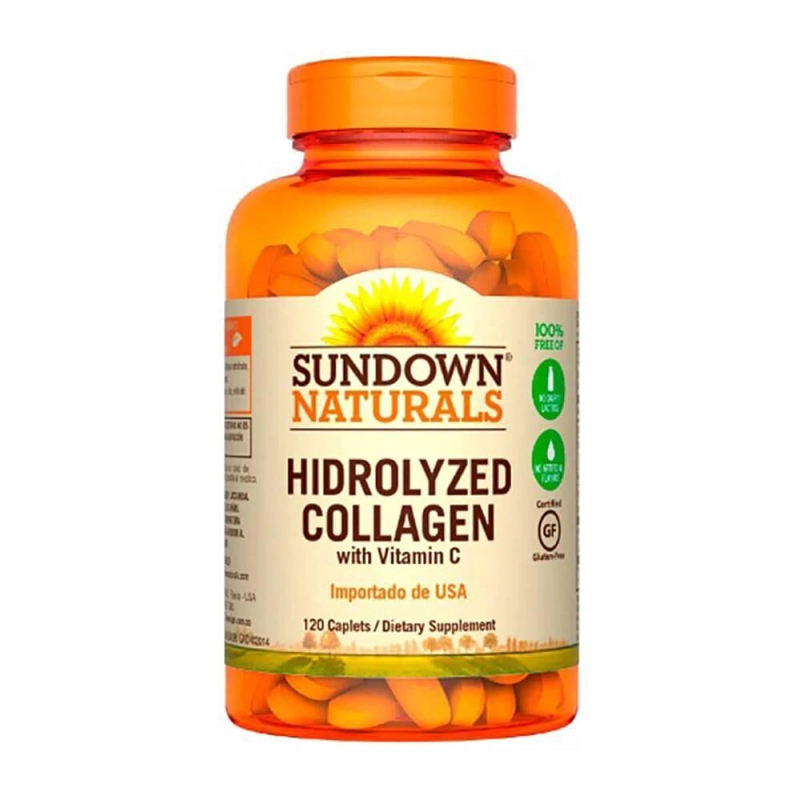 COLAGENO HIDROLIZADO + VITAMINA C 120 CAPSULAS - 1