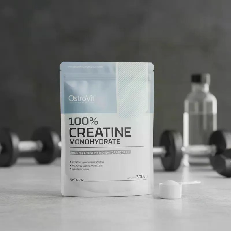 CREATINA MONOHIDRATADA 300G SIN SABOR – OSTROVIT - 1