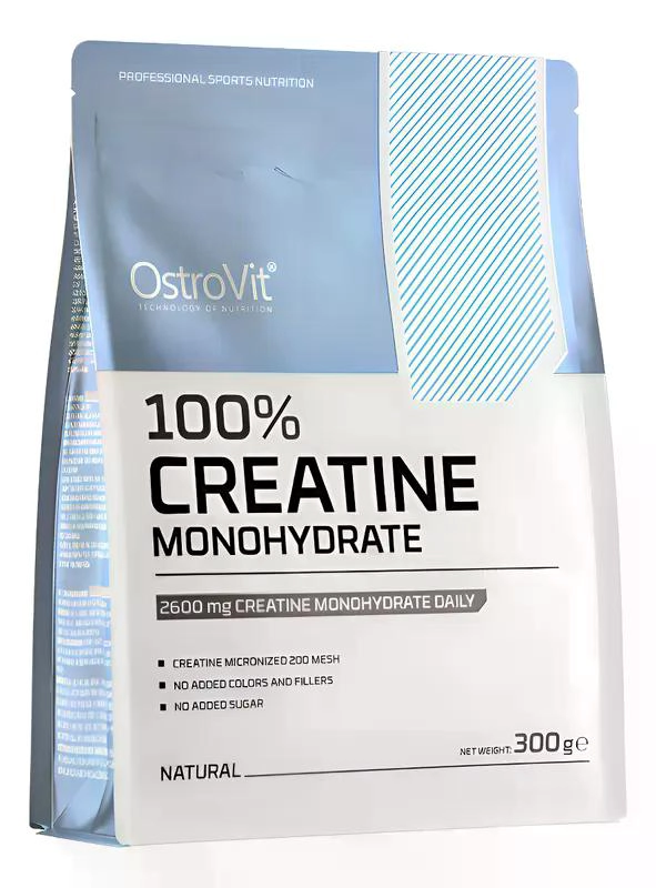 CREATINA MONOHIDRATADA 300G SIN SABOR – OSTROVIT - 2