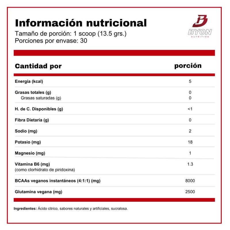 BCAA REVOLUTION 12:1:1 (30 SERVICIOS) - PIÑA - 2
