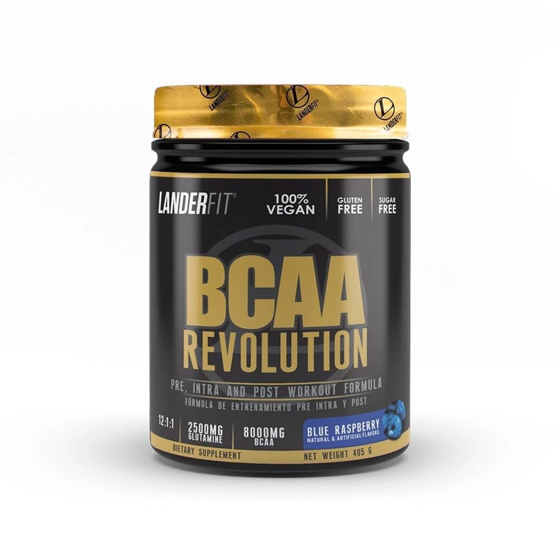 BCAA REVOLUTION 12:1:1 (30 SERVICIOS) - BLUE RASBERRY - 1