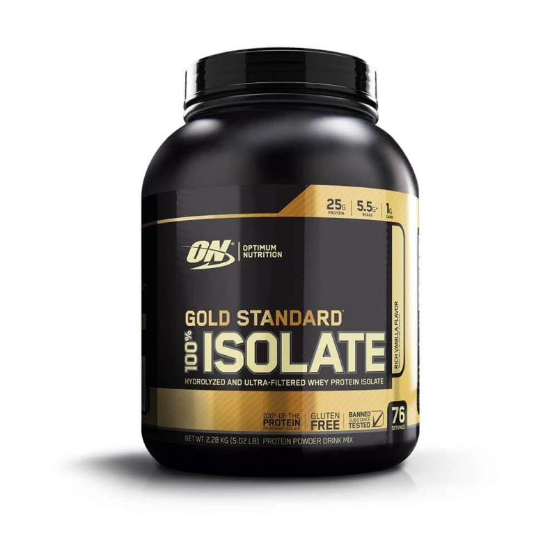 GOLD STANDAR 100% ISOLATE 5 LBS - CHOCOLATE - 1
