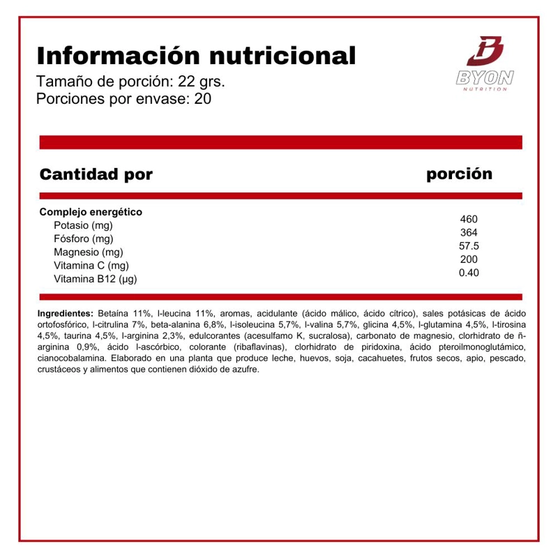 AMI-NO EXPRESS 440 GRS AMINOACIDOS - LEMON ICE TEA - 3