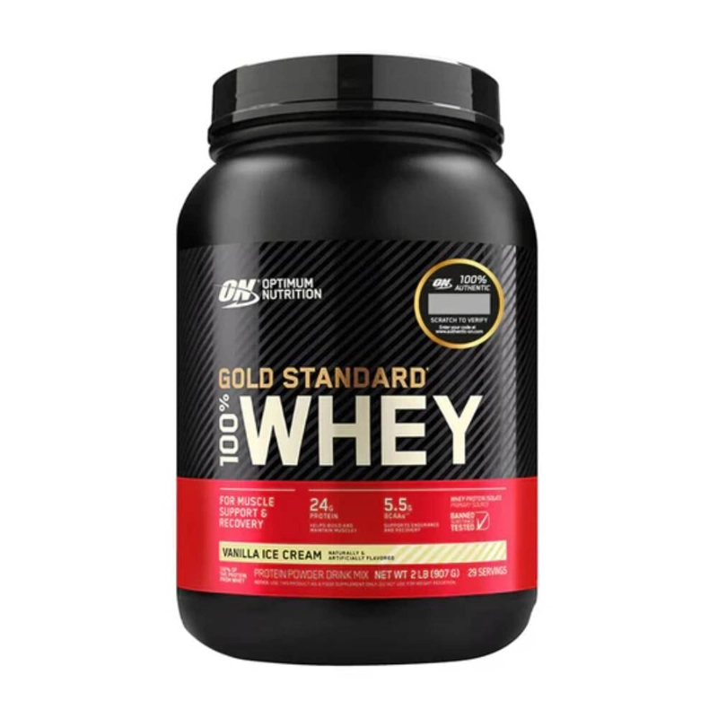 100% WHEY PROTEIN GOLD STANDARD 2 LBS - VAINILLA - 1