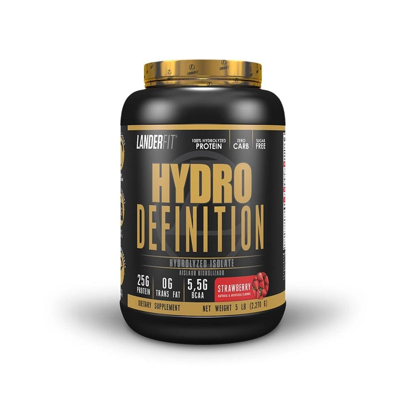HYDRO DEFINITION 5 LBS PROTEINA ISOLATE - FRUTILLA - 1
