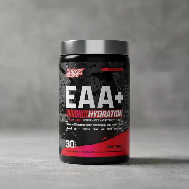 EAA + HIDRATACION 30 SERVICIOS AMINOACIDOS - FRUIT PUNCH - 4