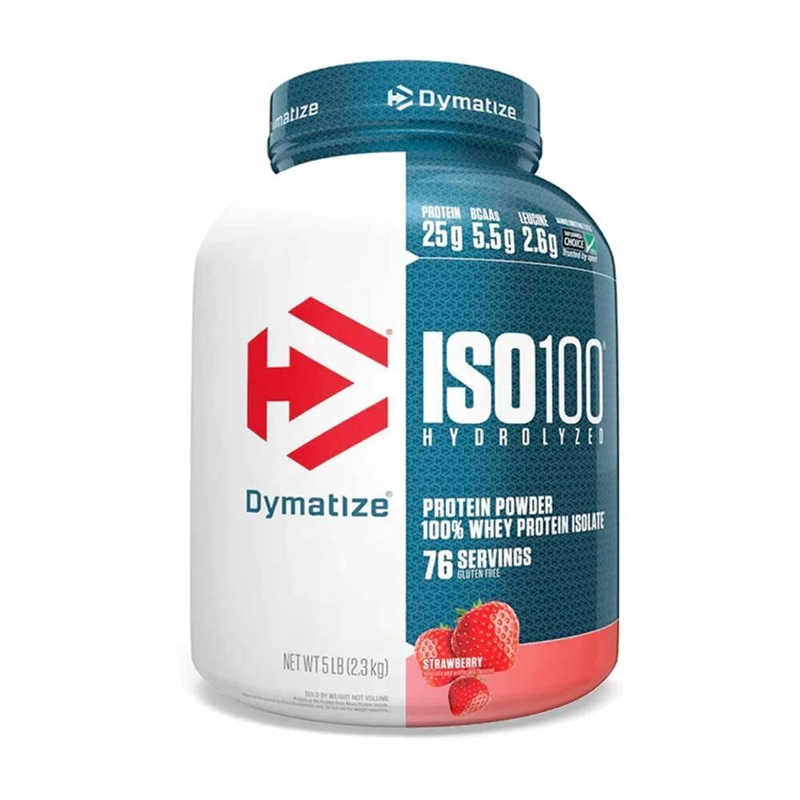 ISO 100 DYMATIZE PROTEINA HIDROLIZADA Y AISLADA - STRAWBERRY - 1
