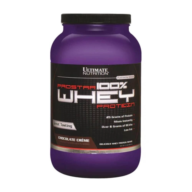PROSTAR WHEY PROTEIN 2LBS ULTIMATE NUTRITION - CHOCOLATE - 1