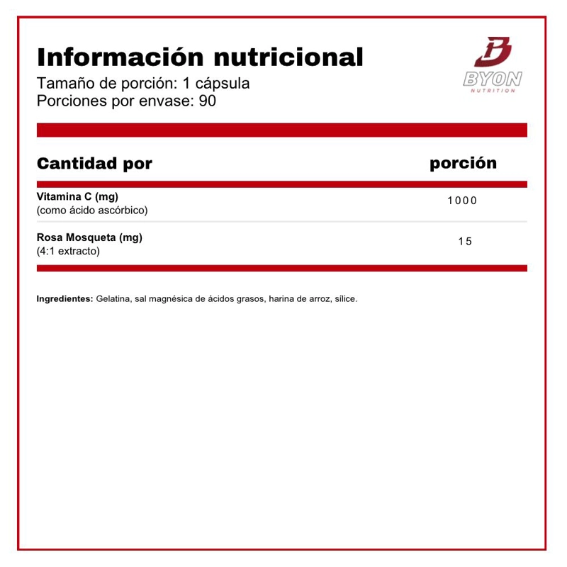 VITAMINA C 1000 MG 90 CAPSULAS - 2