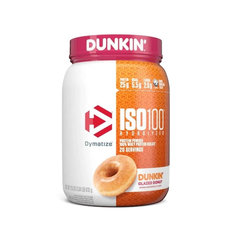 ISO 100 1,4 LBS - VERSION LIMITADA DUNKIN - GLAZED DONUT - 1