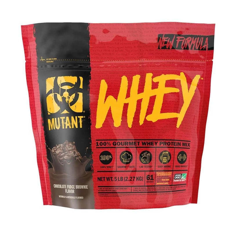 WHEY 5 LBS MUTANT - CHOCOLATE FUDGE - 1