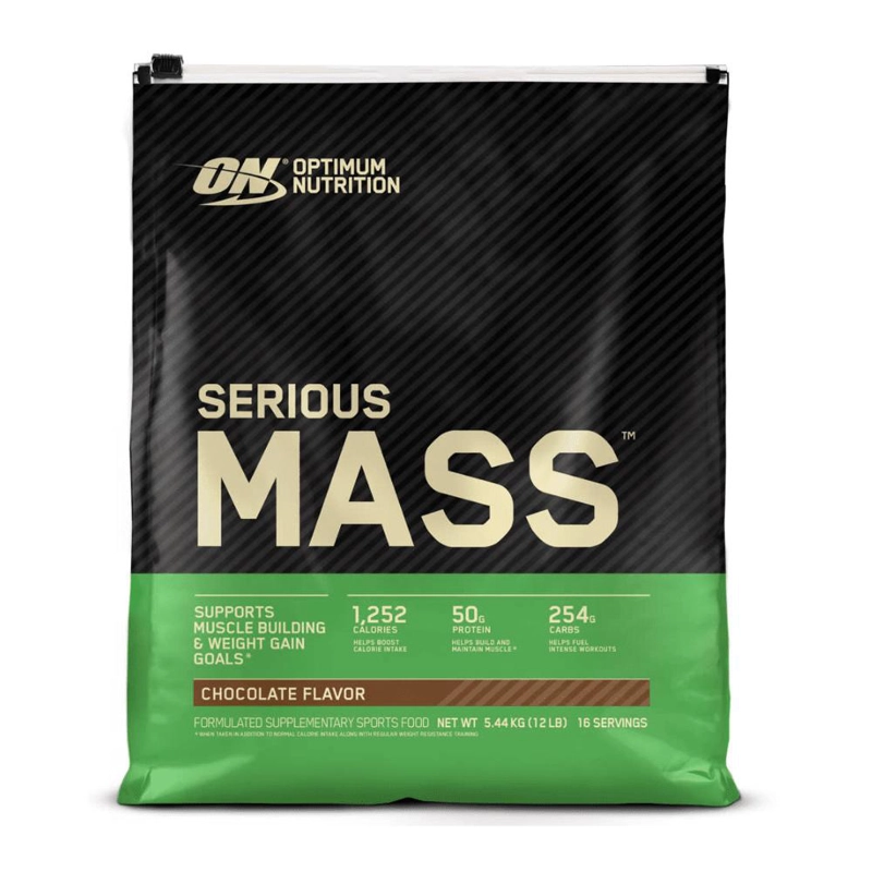 SERIOUS MASS 12 LBS GANADOR DE PESO - CHOCOLATE - 1