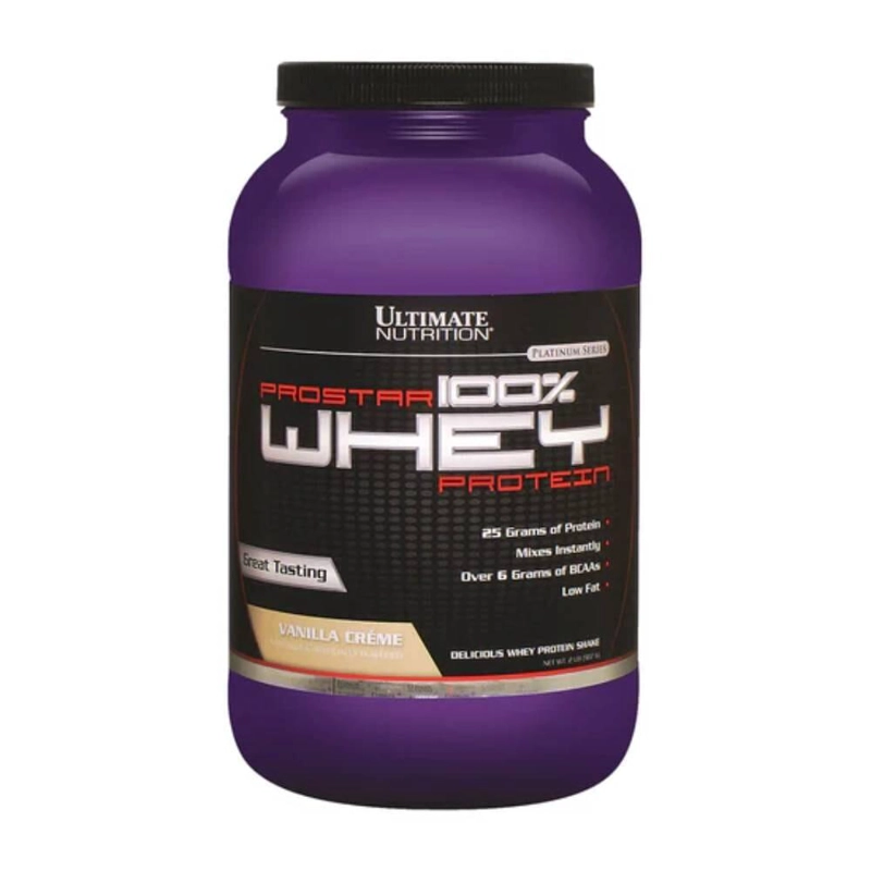 PROSTAR WHEY PROTEIN 2LBS ULTIMATE NUTRITION - VAINILLA CREA - 1