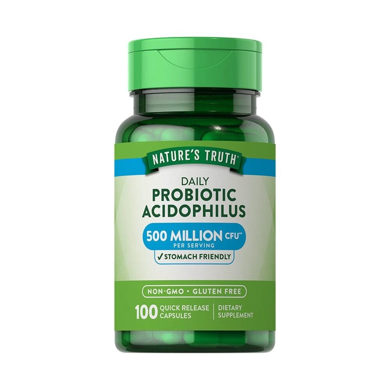 PROBIOTICOS ACIDOPHILUS 100 CAPSULAS - 1