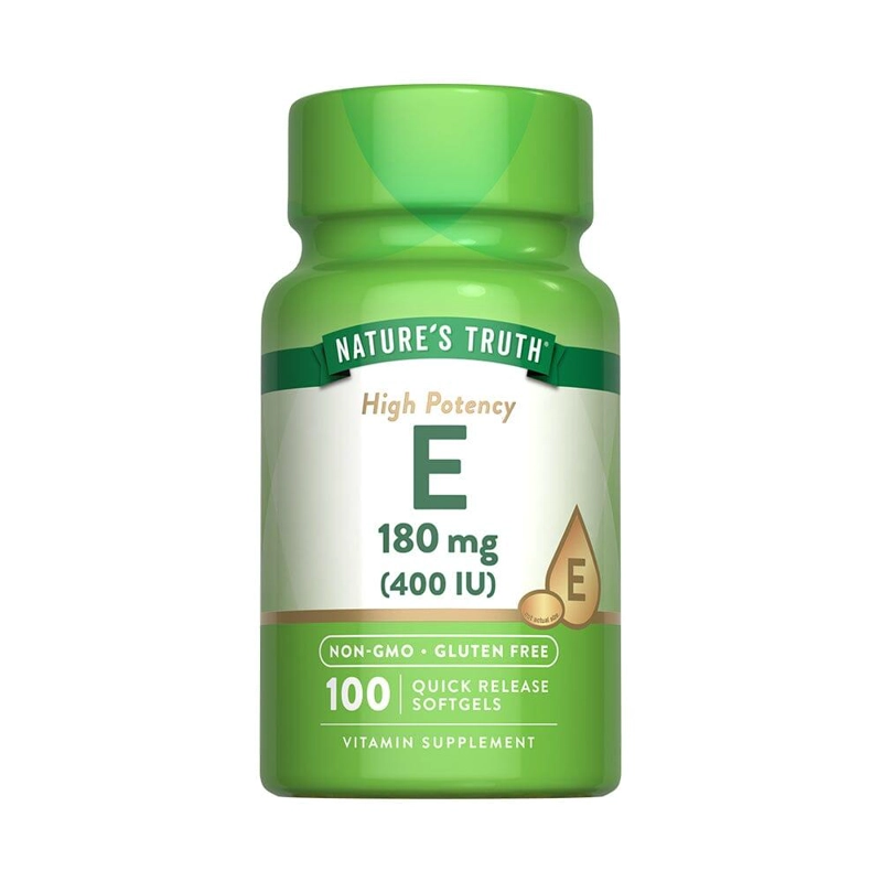 VITAMINA E 400IU 100 SOFTGELS - 1