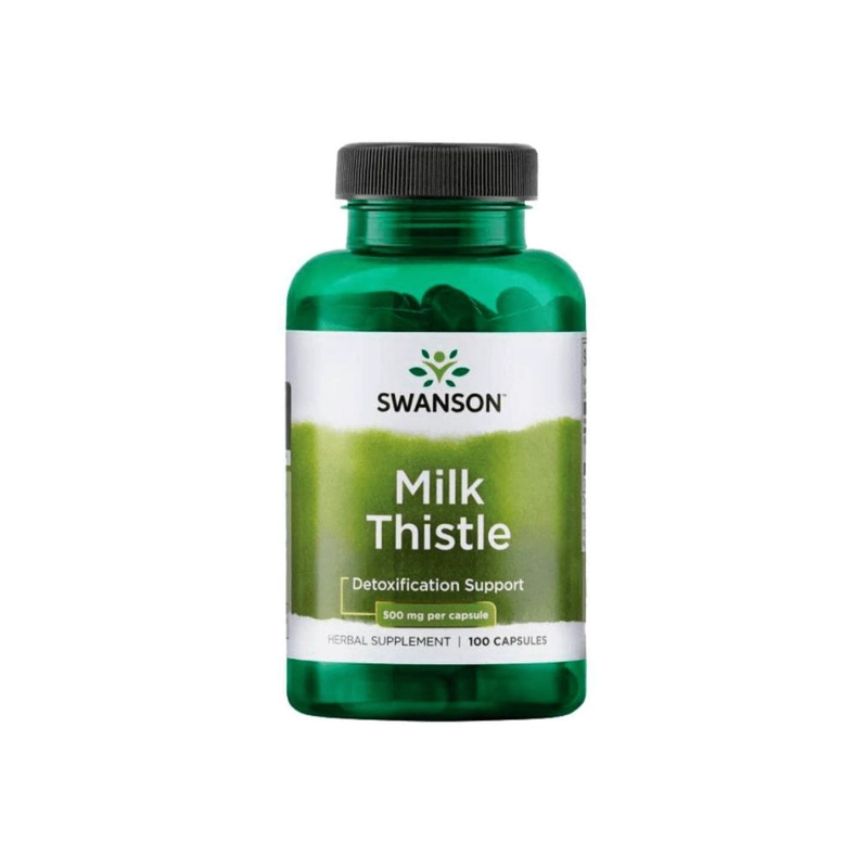 MILK THISTLE SILIMARINA 500 MG 100 CAPSULAS - 1