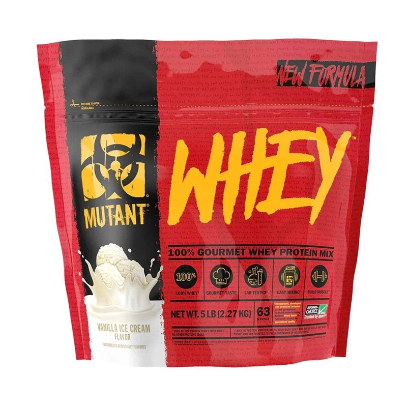 WHEY 5 LBS MUTANT - VAINILLA ICE CREAM - 1