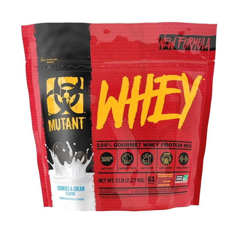 WHEY 5 LBS MUTANT - COOKIES AND CREAM - 1