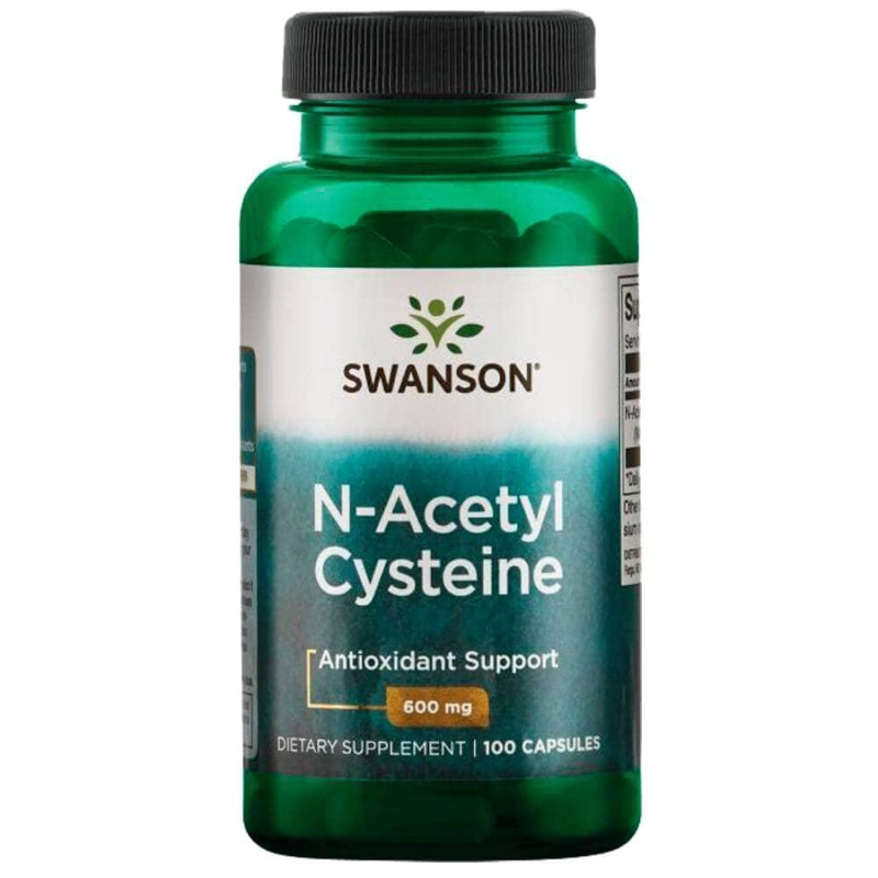 N-ACETYL CYSTEINE NAC 600 MG 100 CAPSULAS - 1