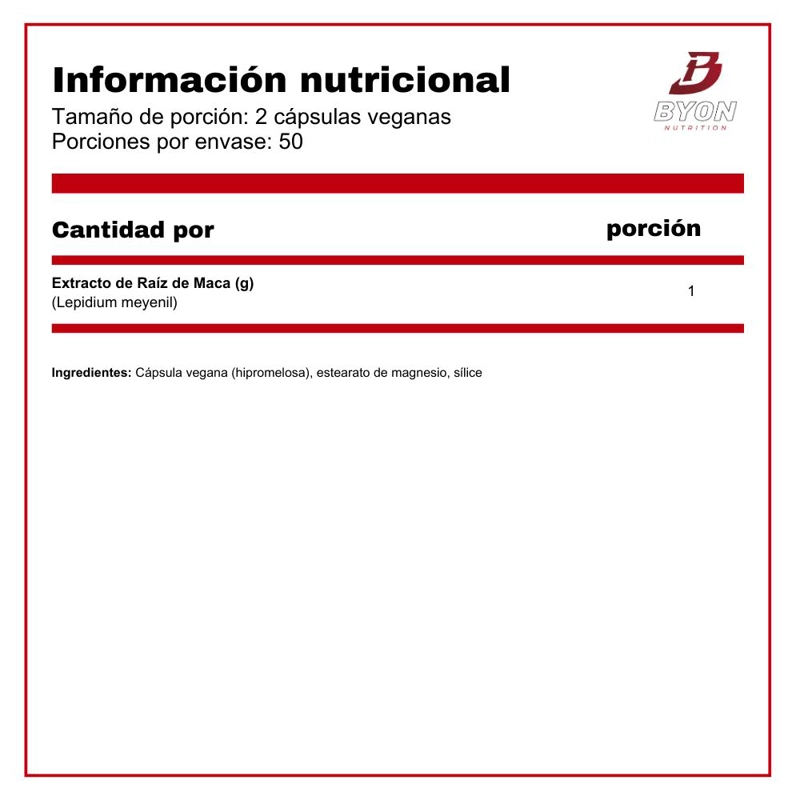 MACA 500 MG 100 CAPSULAS - 2
