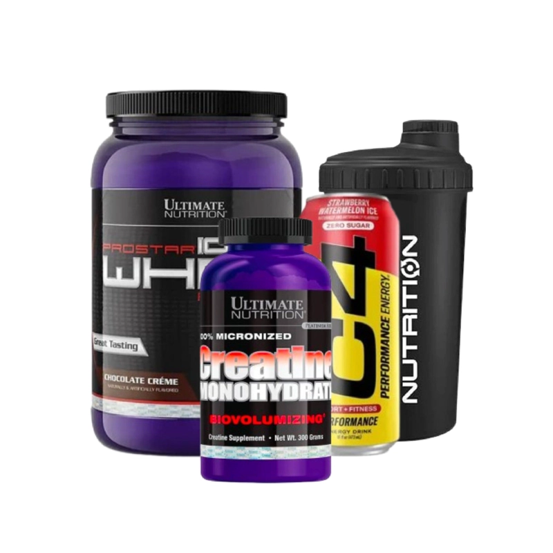 PACK PROSTAR 2LBS VAINILLA CREAM - ULTIMATE NUTRITION - 1