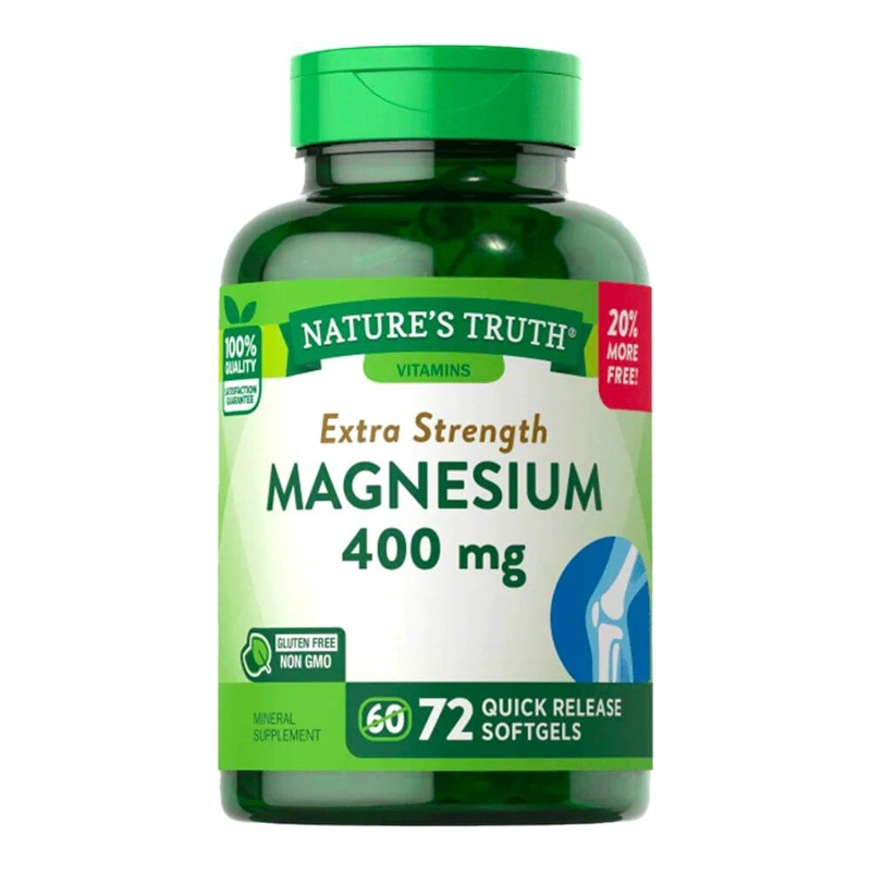MAGNESIO 400 MG 72 SOFTGELS - 1