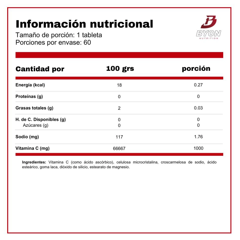 VITAMINA C 1000 MG - 2