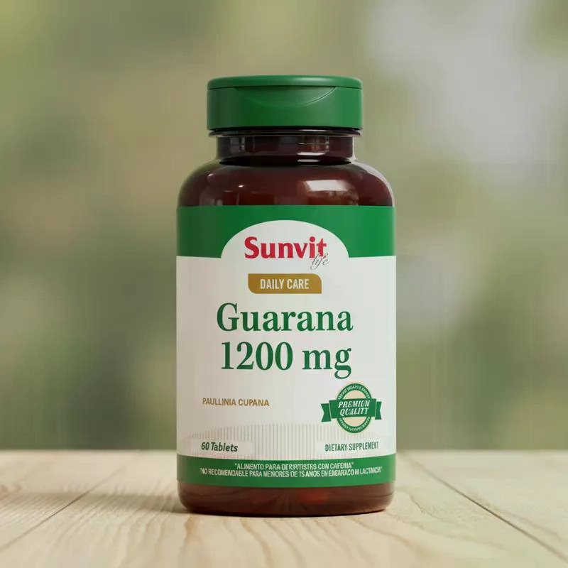 GUARANA 1200MG 60 TABLETAS - 3