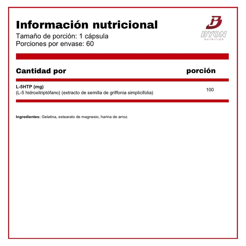 ULTRA 5-HTP 100 MG 60 CAPSULAS - 2