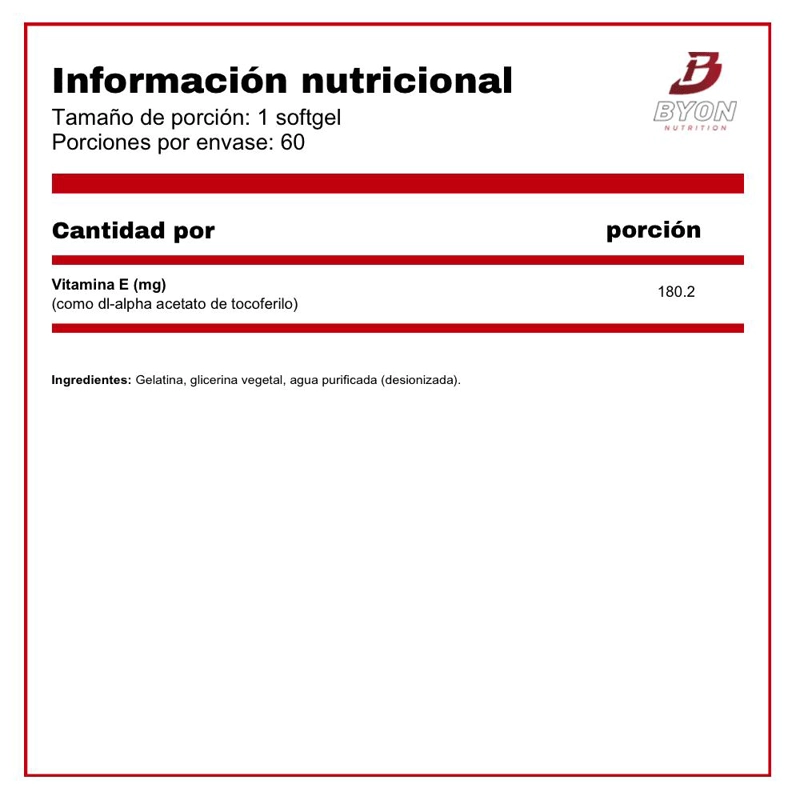 VITAMINA E 400 IU 60 SOFTGELS - 2