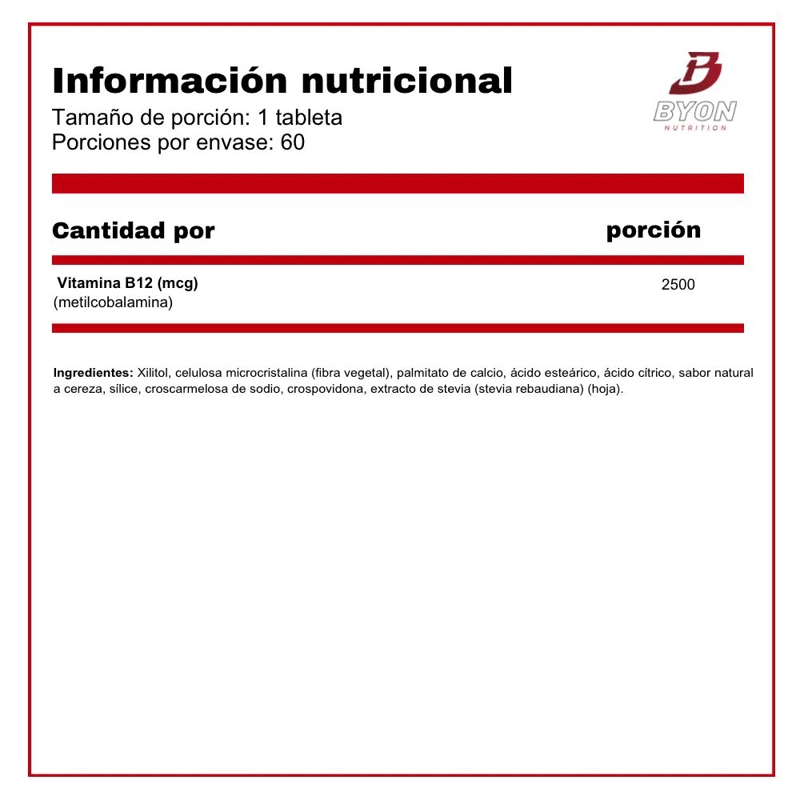 VITAMINA B-12 2500 MCG - 2