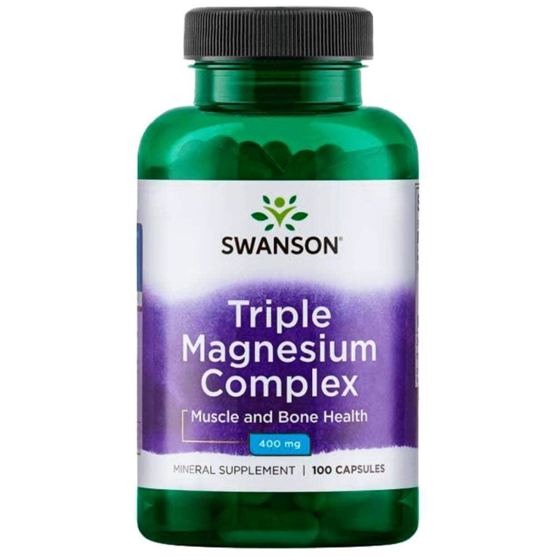 TRIPLE MAGNESIO 400 MG 100 CAPSULAS - 1