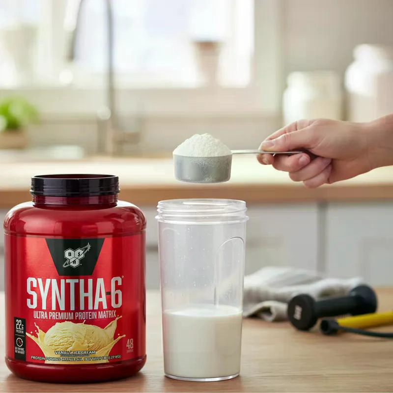 SYNTHA 6 WHEY PROTEIN 5 LBS - VAINILLA ICE CREAM - 4