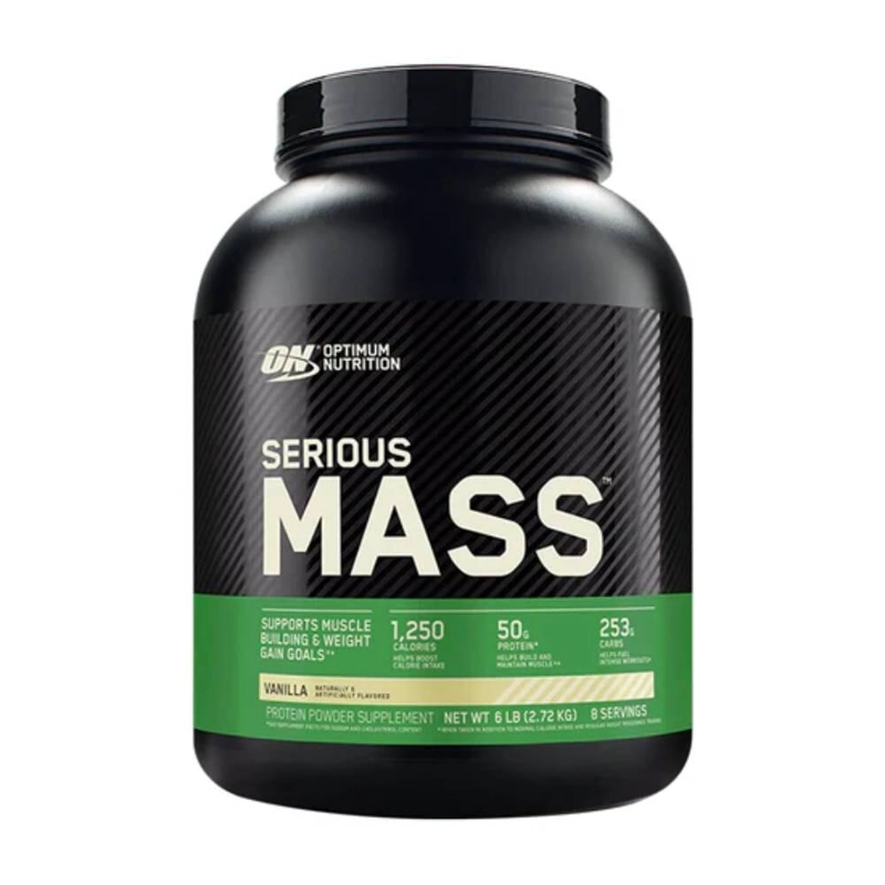 SERIOUS MASS 6 LBS GANADOR DE PESO - VAINILLA - 1