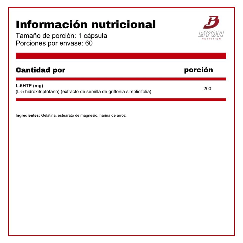 ULTRA 5-HTP 200 MG 60 CAPSULAS - 2