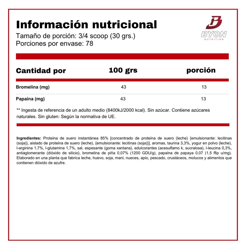 WHEY 100% PROFESSIONAL 5 LBS - PROTEINA DE ALTA CALIDAD - CH - 3