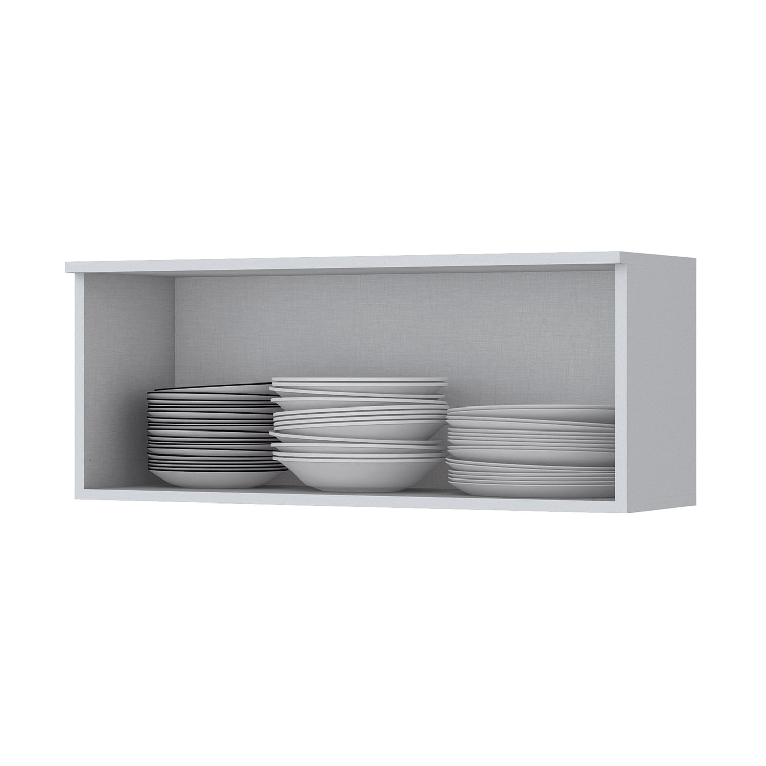 MUEBLE COCINA HOME MOBILI FERRARA MDP 1 PUERTA BLANCO AEREO BASCULANTE - 3
