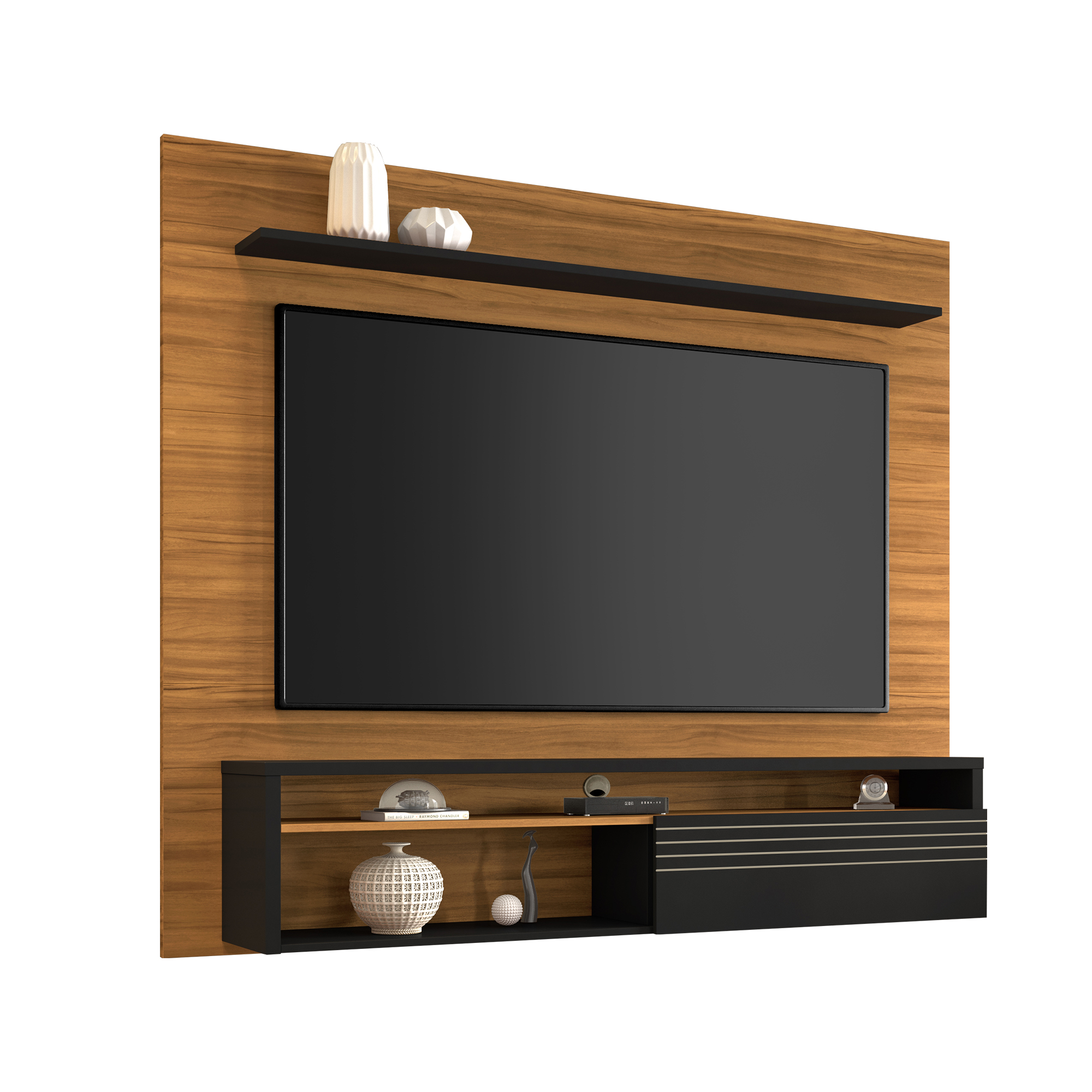 PANEL TV HOME MOBILI SANTANA MDP CAFE CLARO - 1