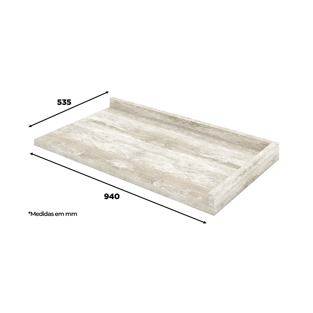 MUEBLE HOME MOBILI AMERICANA MDP 1 PUERTA BLANCO BASE COCINA - 2