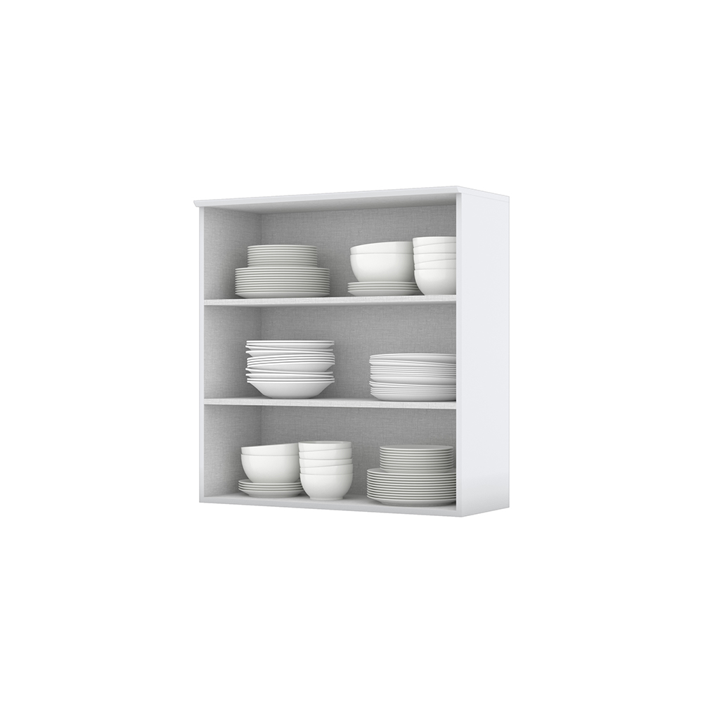 MUEBLE HOME MOBILI AMERICANA MDP 2 PUERTAS BLANCO AEREO COCINA - 2