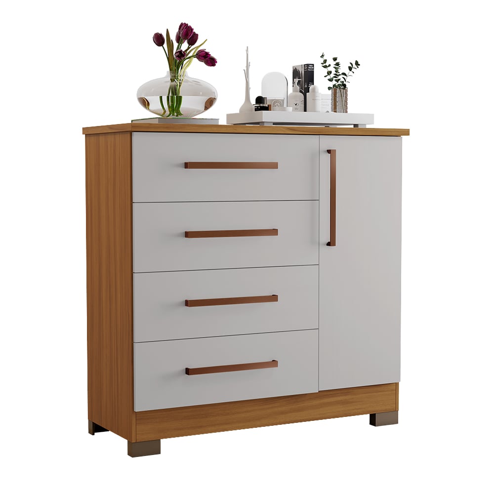 COMODA 4C1P KIRA BICOLOR - 1