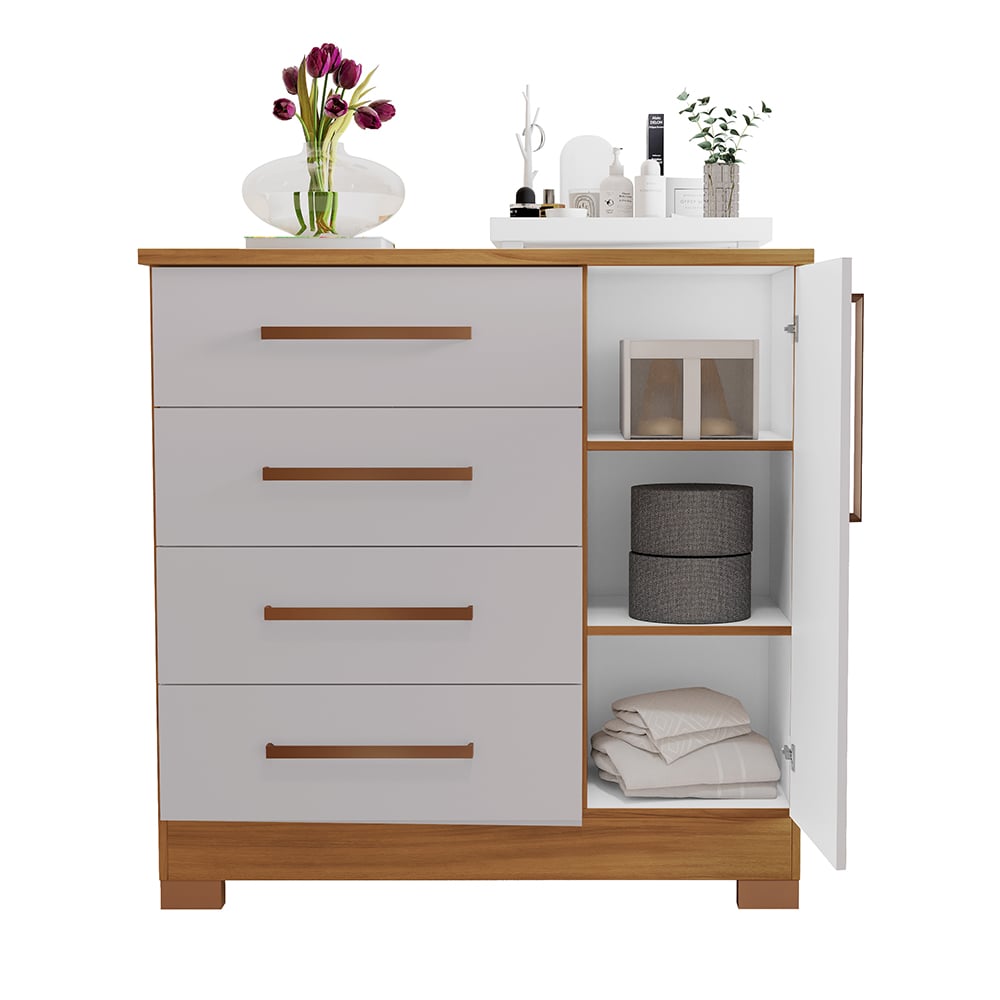 COMODA 4C1P KIRA BICOLOR - 3