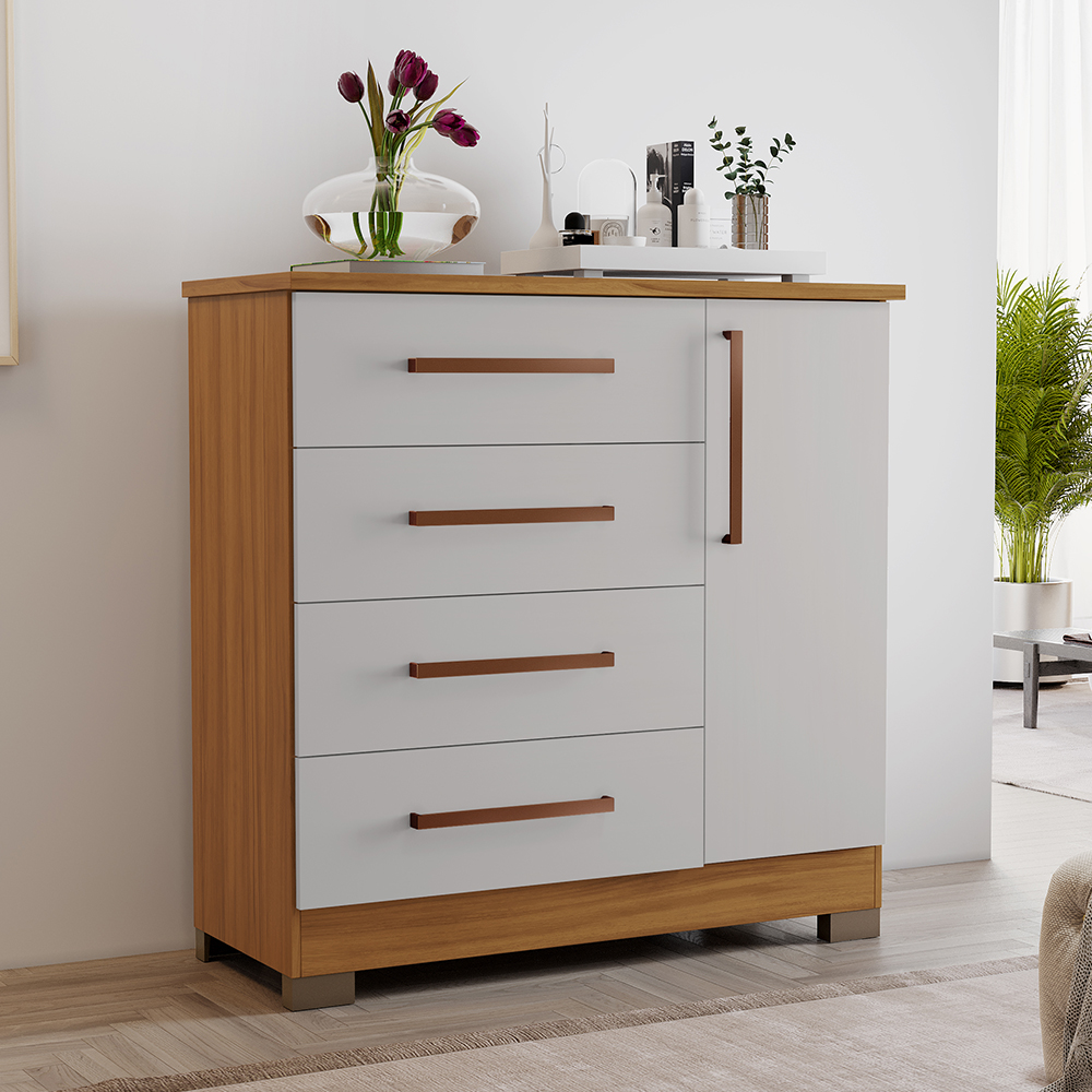 COMODA 4C1P KIRA BICOLOR - 4