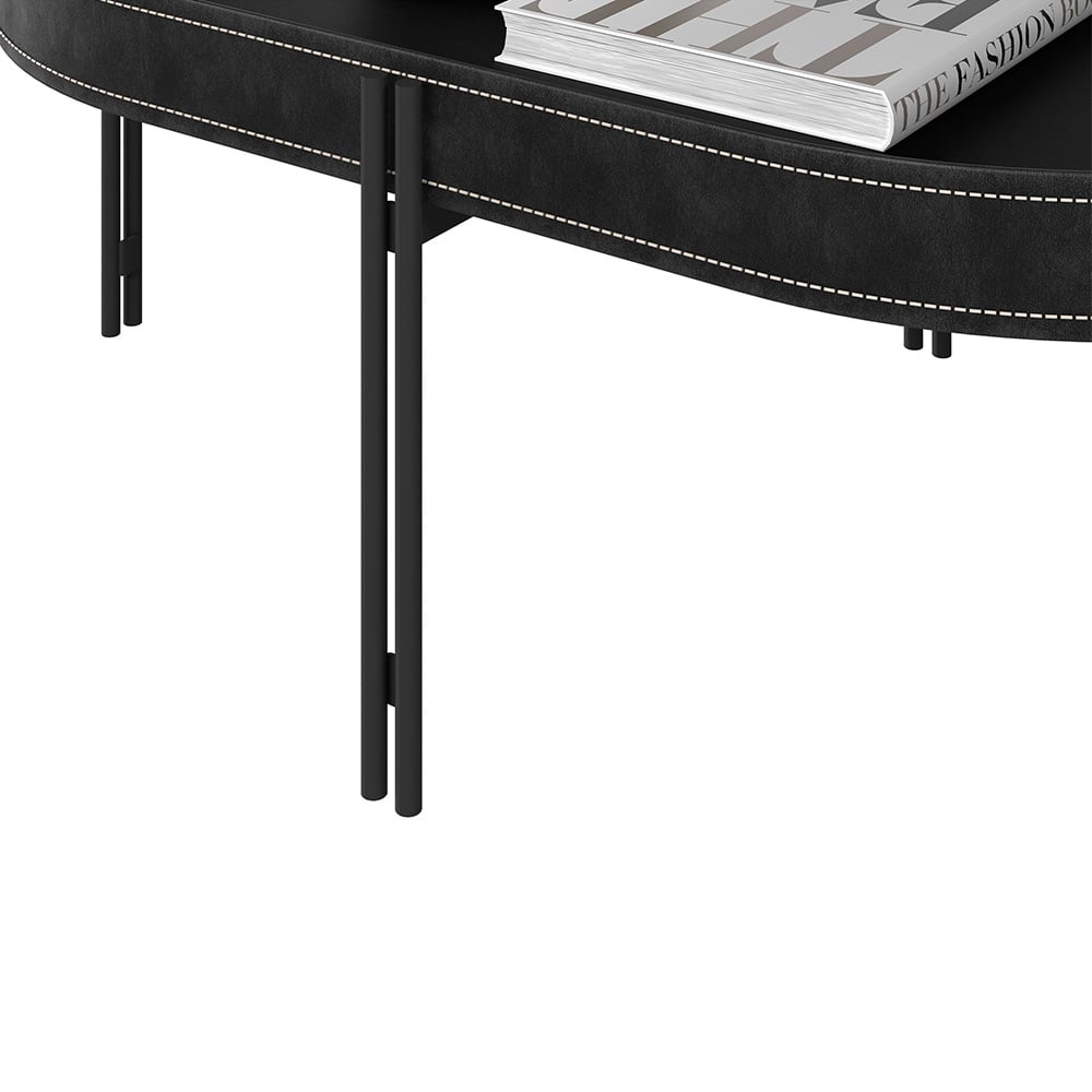 MESA CENTRO HOME MOBILI BANNA NEGRO - 4