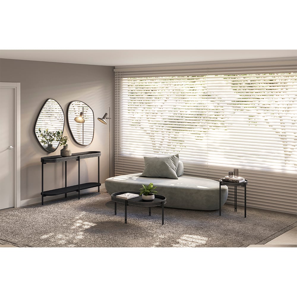 MESA CENTRO HOME MOBILI BANNA NEGRO - 5