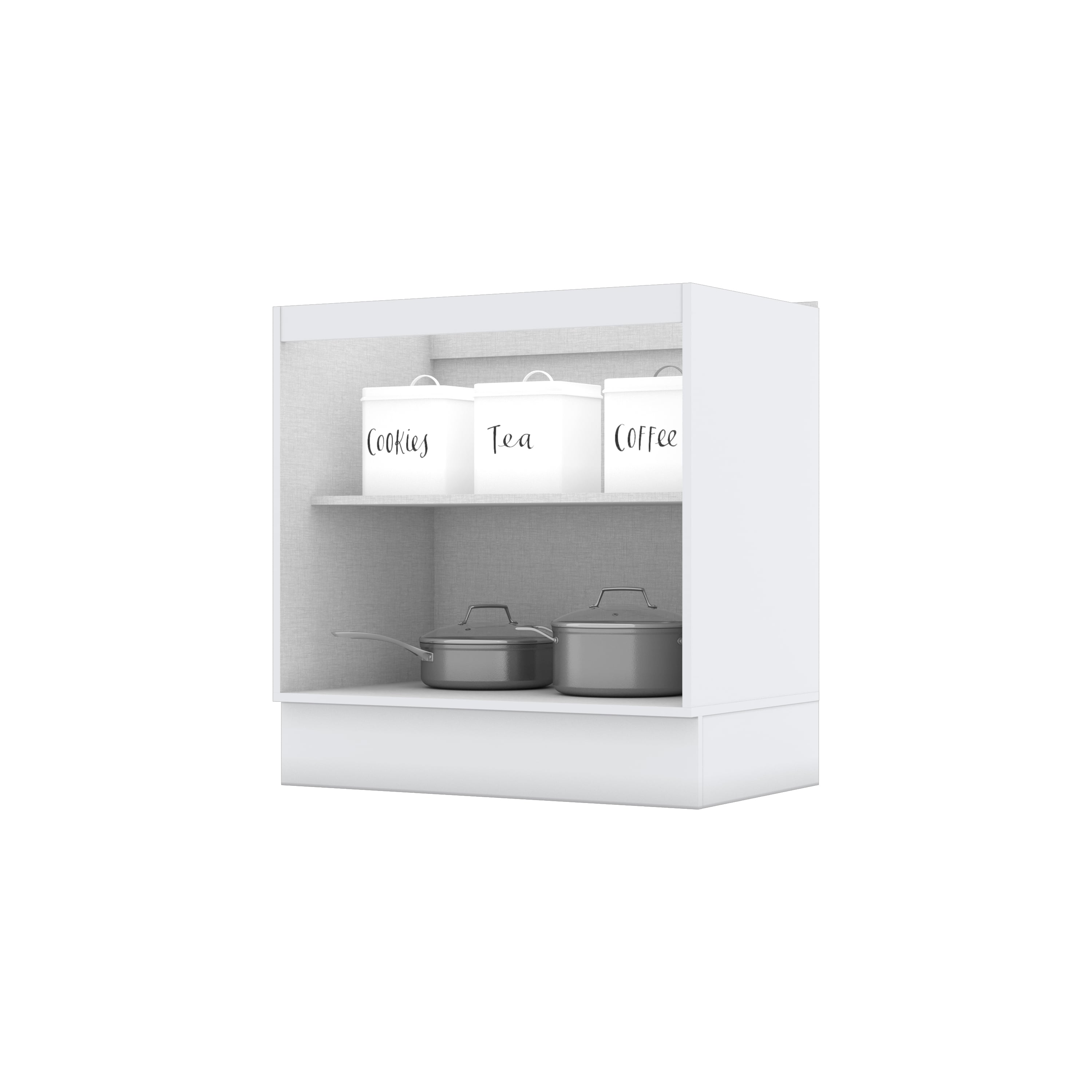 MODULO COCINA 2 PUERTAS AMERICANA BLANCO - 3